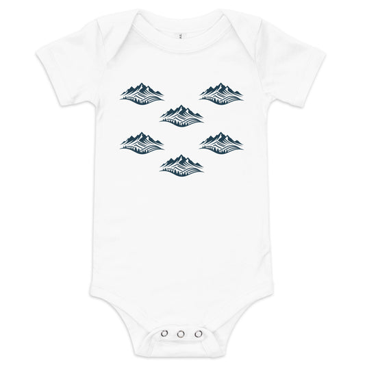 Mountains Baby Onesie