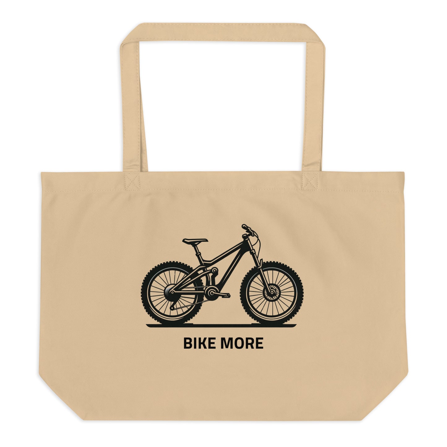 Bike More Organic Tote Bag