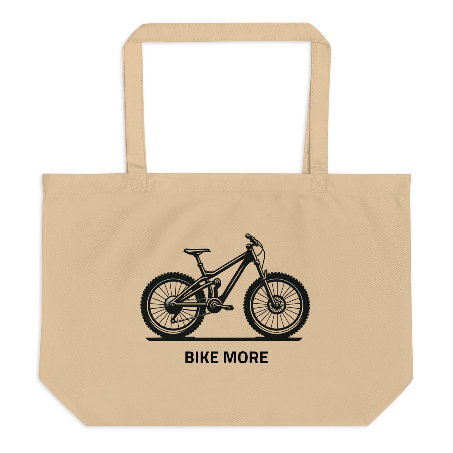 Bike More Organic Tote Bag